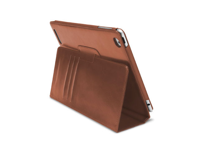 Чехол X-doria Dash Folio Leather case для Apple iPad 2/New iPad (коричневый, кожанный)