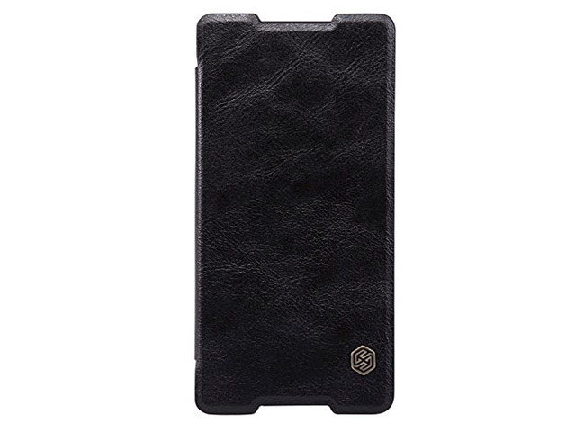 Чехол Nillkin Qin leather case для Sony Xperia Z4 (Z3 plus) (черный, кожаный)