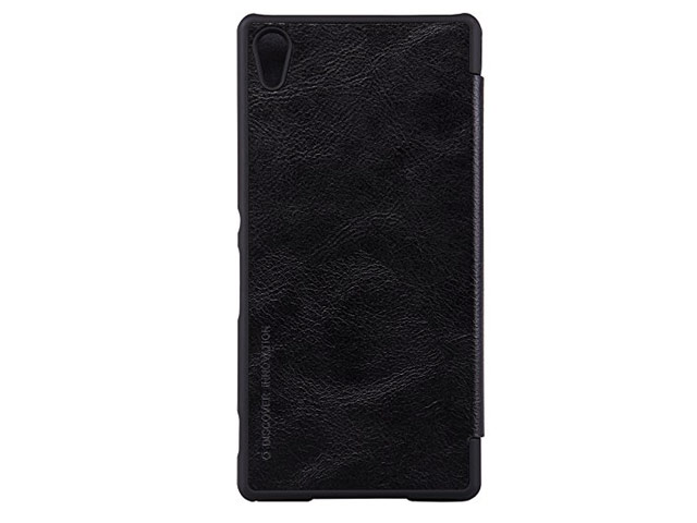 Чехол Nillkin Qin leather case для Sony Xperia Z4 (Z3 plus) (черный, кожаный)