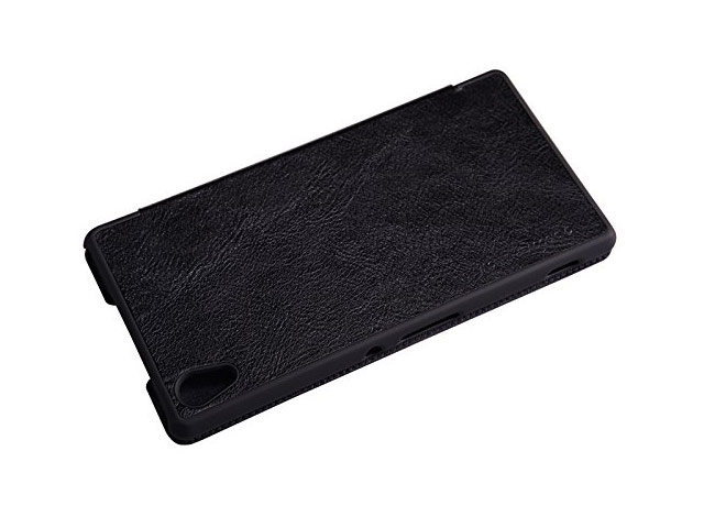 Чехол Nillkin Qin leather case для Sony Xperia Z4 (Z3 plus) (черный, кожаный)