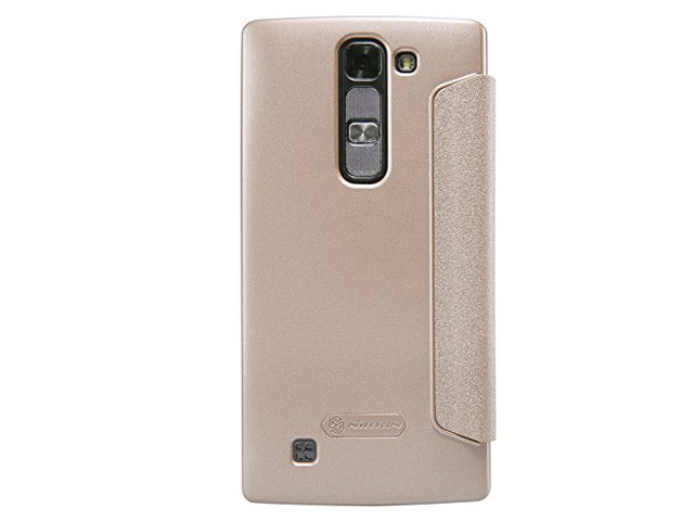 Чехол Nillkin Sparkle Leather Case для LG Magna H502f (золотистый, винилискожа)