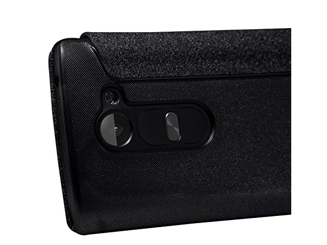 Чехол Nillkin Sparkle Leather Case для LG Leon H324 (темно-серый, винилискожа)