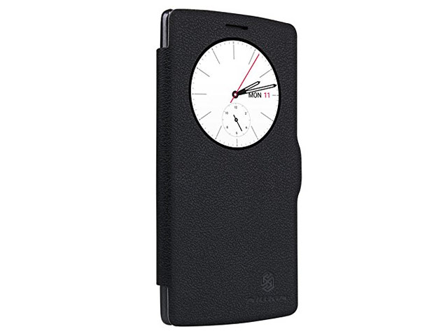 Чехол Nillkin Fresh Series Leather case для LG G4 F500 (черный, кожаный)