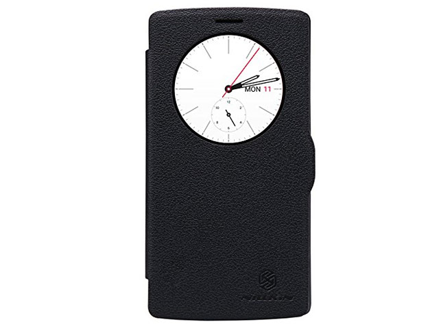 Чехол Nillkin Fresh Series Leather case для LG G4 F500 (черный, кожаный)