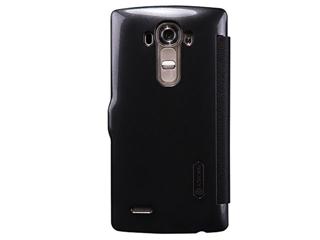 Чехол Nillkin Fresh Series Leather case для LG G4 F500 (черный, кожаный)