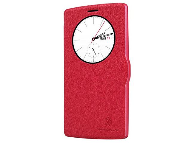 Чехол Nillkin Fresh Series Leather case для LG G4 F500 (красный, кожаный)