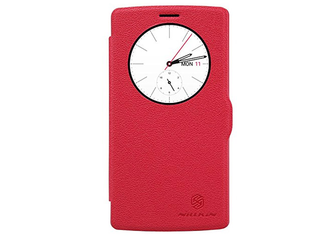 Чехол Nillkin Fresh Series Leather case для LG G4 F500 (красный, кожаный)