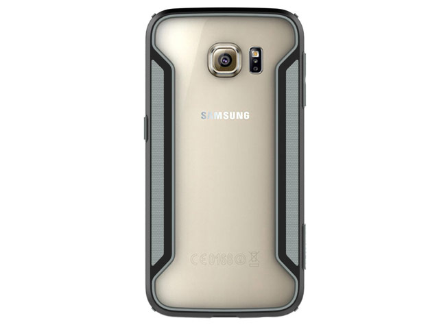 Чехол Nillkin Armor-Border series для Samsung Galaxy S6 edge SM-G925 (черный, пластиковый)