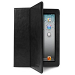 Чехол X-doria Dash Folio Leather case для Apple iPad 2/New iPad (черный, кожанный)