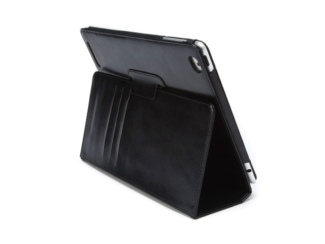 Чехол X-doria Dash Folio Leather case для Apple iPad 2/New iPad (черный, кожанный)