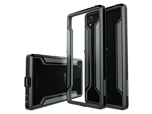 Чехол Nillkin Armor-Border series для Sony Xperia Z4 (Z3 plus) (черный, пластиковый)