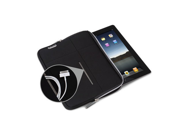 Чехол-сумка X-doria Sleeve Stand для Apple iPad 2/New iPad (черный)