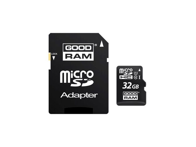 Флеш-карта GOODRAM microSDHC (32Gb, microSD, Class 10)