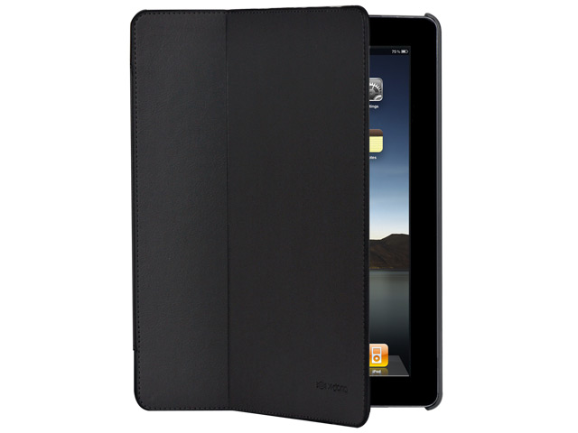 Чехол X-doria Dash Pro case для Apple iPad 2/New iPad (черный, кожанный)