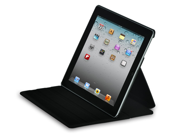 Чехол X-doria Dash Pro case для Apple iPad 2/New iPad (черный, кожанный)