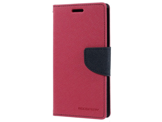 Чехол Mercury Goospery Fancy Diary Case для LG G3 Beat D724 (G3 mini) (малиновый, винилискожа)