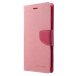 Чехол Mercury Goospery Fancy Diary Case для Nokia X2 (розовый, винилискожа)