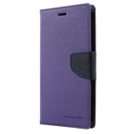 Чехол Mercury Goospery Fancy Diary Case для Nokia X2 (фиолетовый, винилискожа)