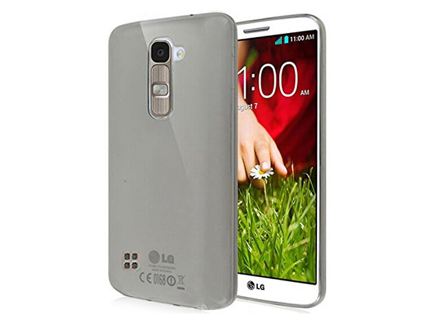 Чехол Yotrix UltrathinCase для LG G4 mini H736 (серый, гелевый)