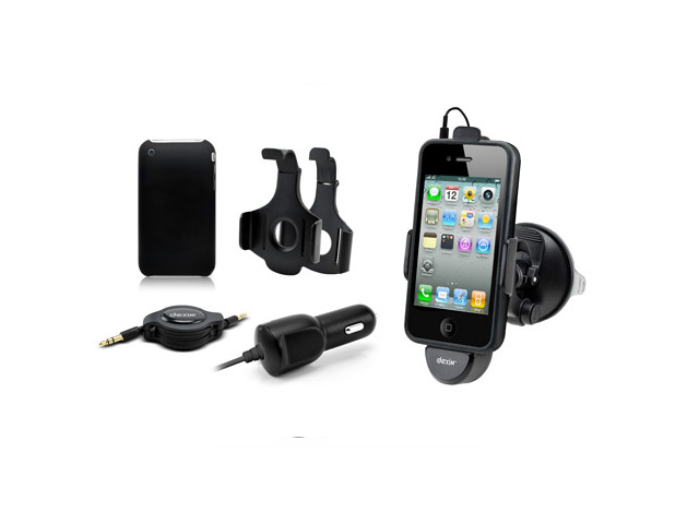 Автомобильный держатель Dexim Car Mount для Apple iPhone 4/4S/3GS (AUX, зарядка)