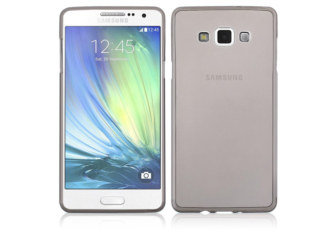 Чехол Yotrix UltrathinCase для Samsung Galaxy A7 SM-A700 (серый, гелевый)