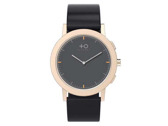 Электронные наручные часы Plus-dot Smart Watch (золотистые, стальные)