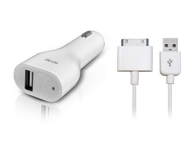 Зарядное устройство Dexim Charger для Apple iPad/iPhone/iPod (автомобильное)