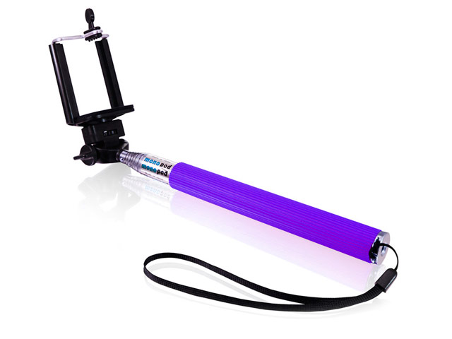 Монопод Selfie Monopod Stick универсальный (фиолетовый, без пульта)