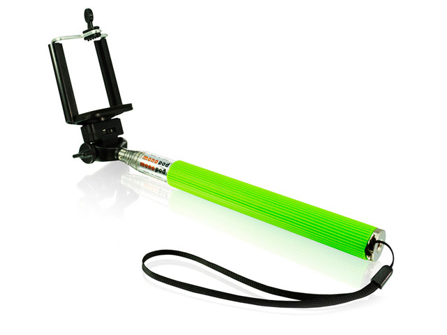 Монопод Selfie Monopod Stick универсальный (зеленый, без пульта)