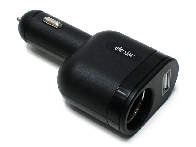 Зарядное устройство Dexim Dual Charger для Apple iPhone/iPod (автомобильное)