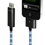 Зарядное устройство Dexim Visible Smart Charger для Apple iPad/iPhone/iPod (220В) (черный)