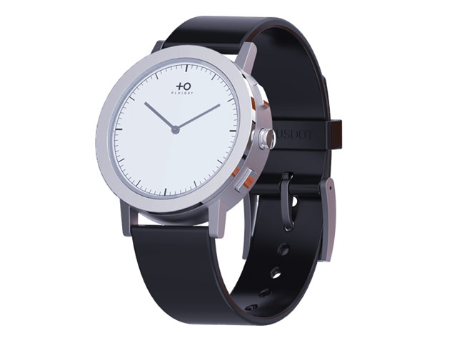 Электронные наручные часы Plus-dot Smart Watch (серебристые, стальные)