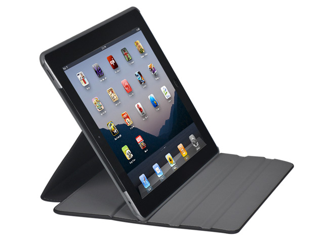 Чехол X-doria Dash Pro case для Apple iPad 2/New iPad (серый, кожанный)