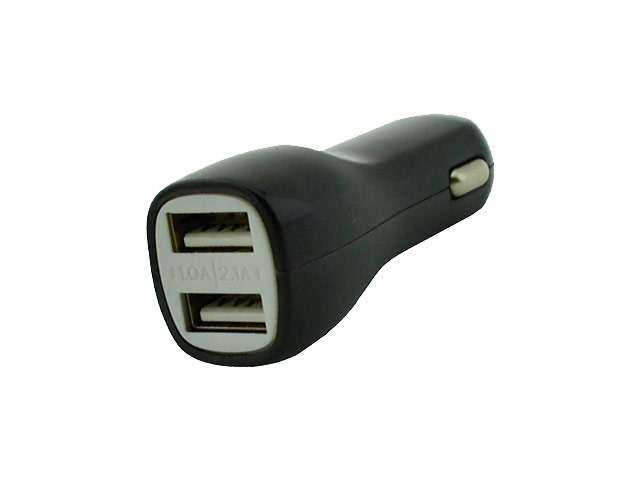 Зарядное устройство iTechnology Dual USB Adapter универсальное (автомобильное, 4.5A, 2xUSB, microUSB, белое)