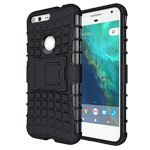 Чехол Yotrix Shockproof case для Google Pixel (черный, пластиковый)