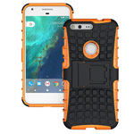 Чехол Yotrix Shockproof case для Google Pixel (оранжевый, пластиковый)