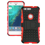 Чехол Yotrix Shockproof case для Google Pixel XL (красный, пластиковый)