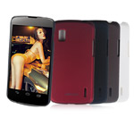 Чехол Jekod Hard case для LG Google Nexus 4 E960 (коричневый, пластиковый)