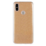 Чехол Yotrix BrightCase для Xiaomi Redmi S2 (золотистый, гелевый)