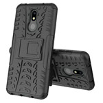 Чехол Yotrix Shockproof case для Nokia 3.2 (черный, гелевый)