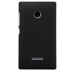 Чехол Nillkin Hard case для Microsoft Lumia 532 (черный, пластиковый)